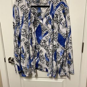 2 piece cardigan and shell Women’s 3X Plus size.
